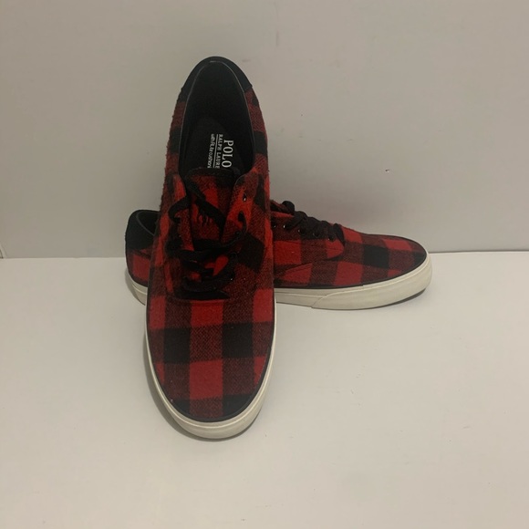 NWTB Men’s Ralph Lauren Polo Sneakers - Picture 4 of 4